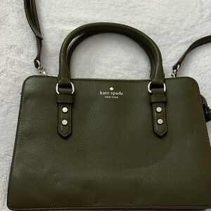 Kate Spade Dark Green Satchel
